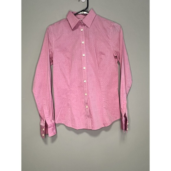 Banana Republic Tops - Banana Republic Women's Button Up Blouse Size‎ 4 Summer Pink